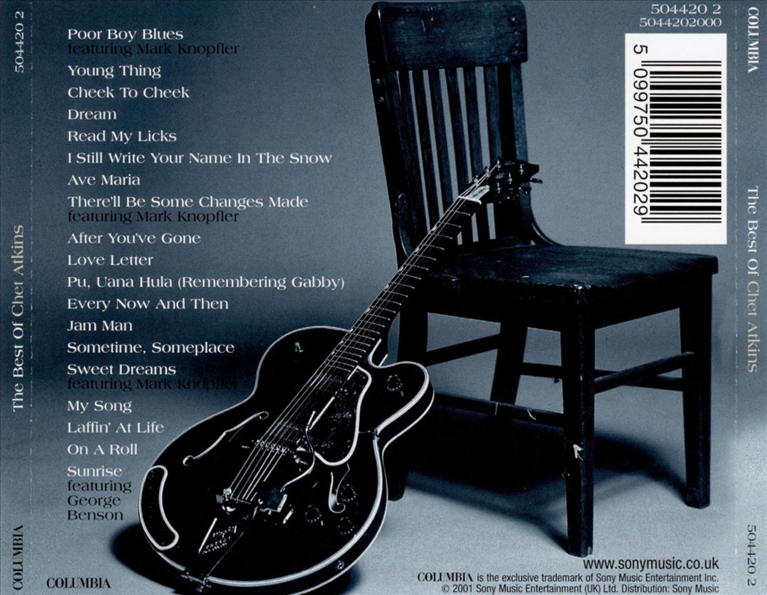 Best of Chet Atkins [Columbia] cover art