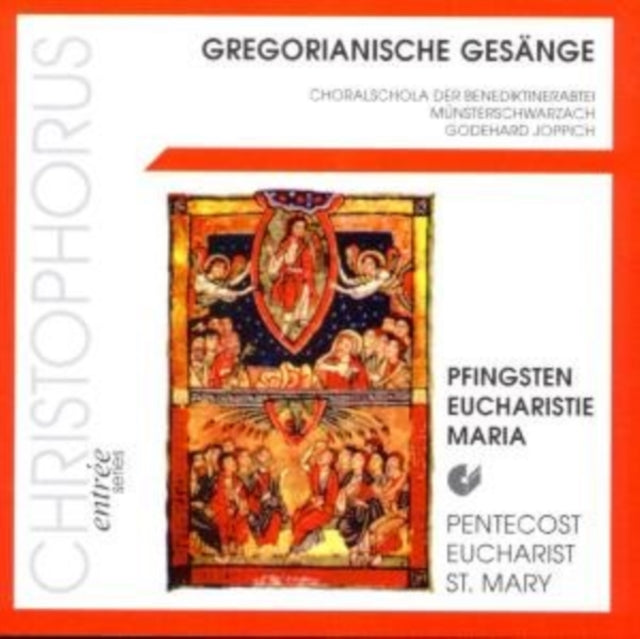 Gregorianische Gesänge: Pfingsten, Eucharistie, Maria cover art