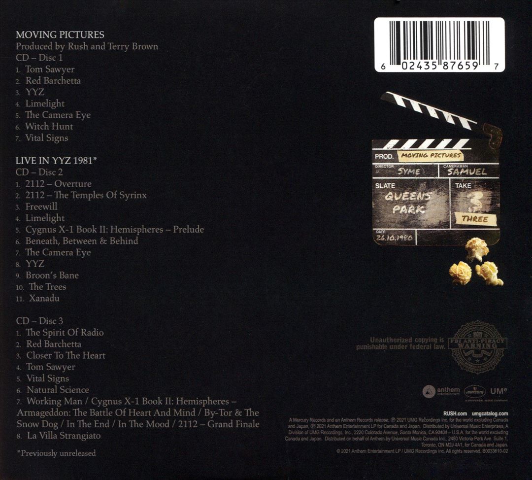 Moving Pictures [40th Anniversary Deluxe Edition] cover art