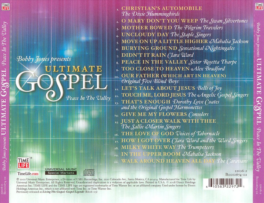 Ultimate Gospel: Peace in the Valley cover art
