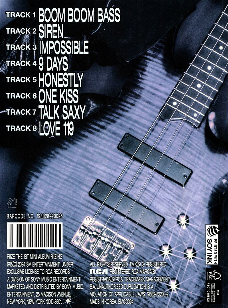 RIIZING cover art