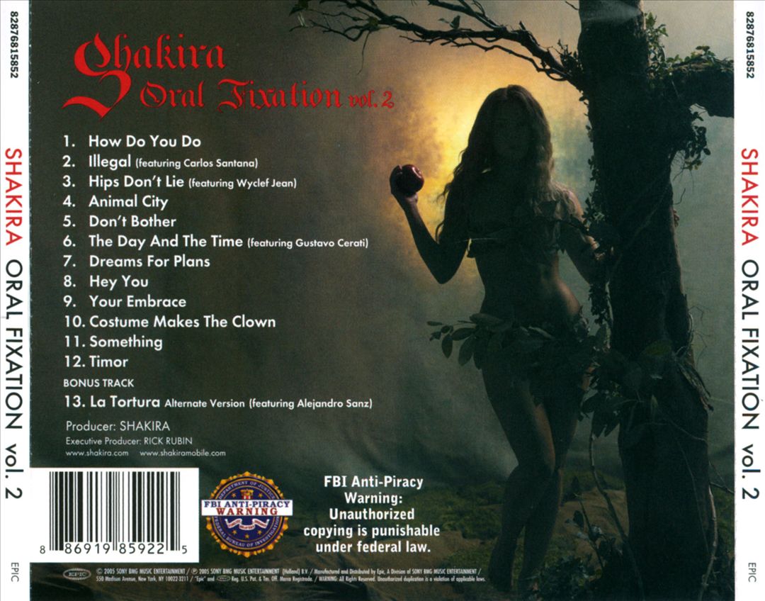 Oral Fixation, Vol. 2 cover art