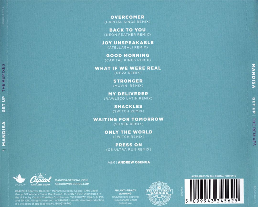 Get Up: The Remixes cover art