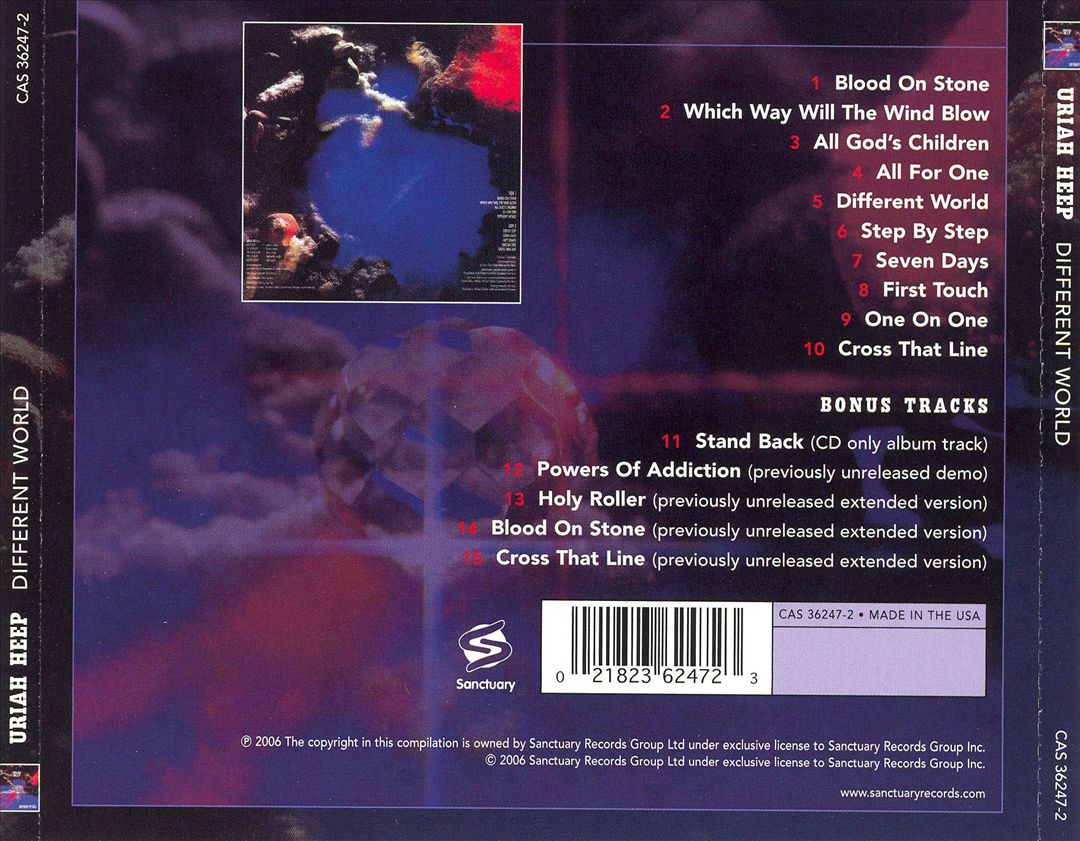 Different World [Sanctuary Bonus Tracks] cover art