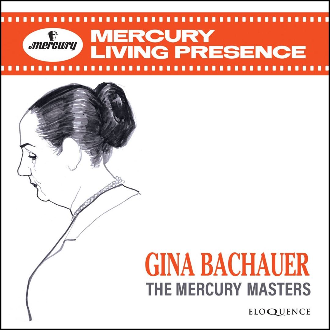 Gina Bachauer: The Mercury Masters cover art