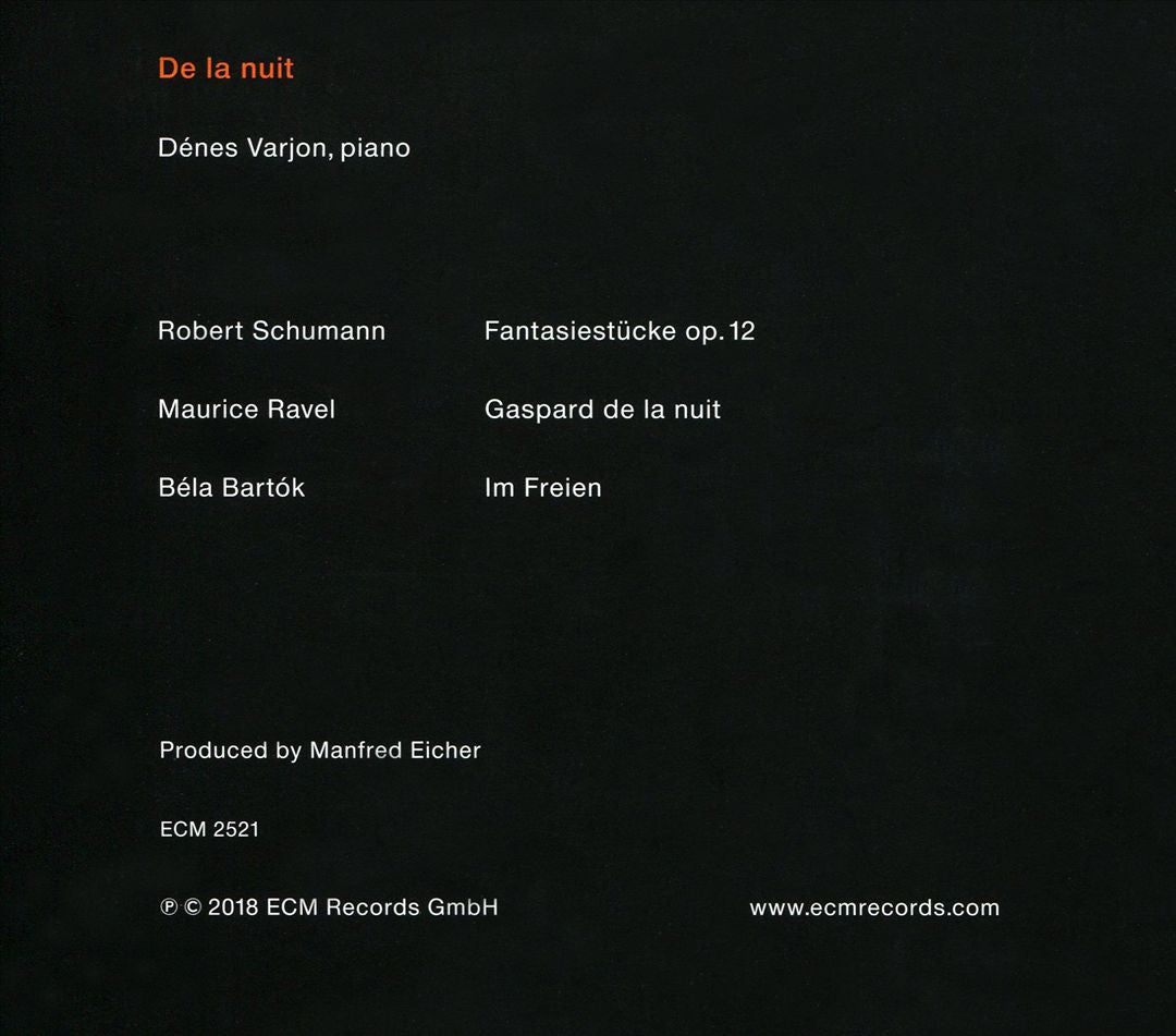 De la Nuit cover art