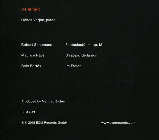 De la Nuit cover art