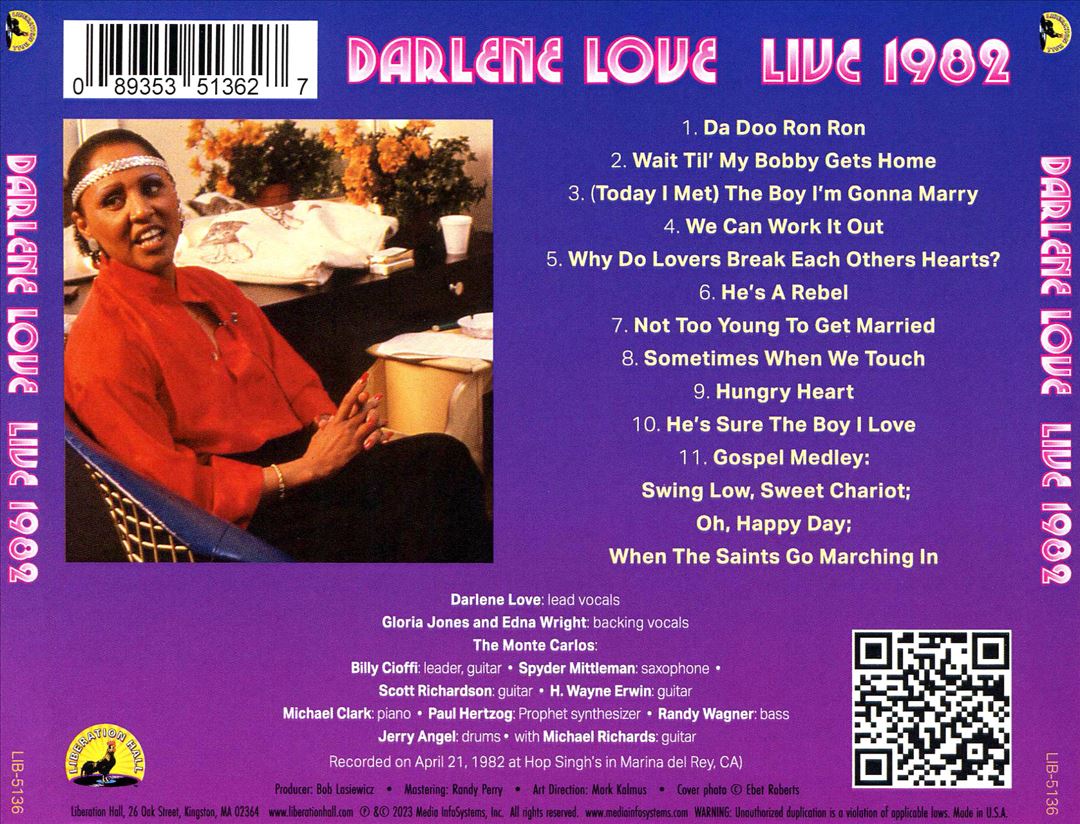 Live 1982 cover art