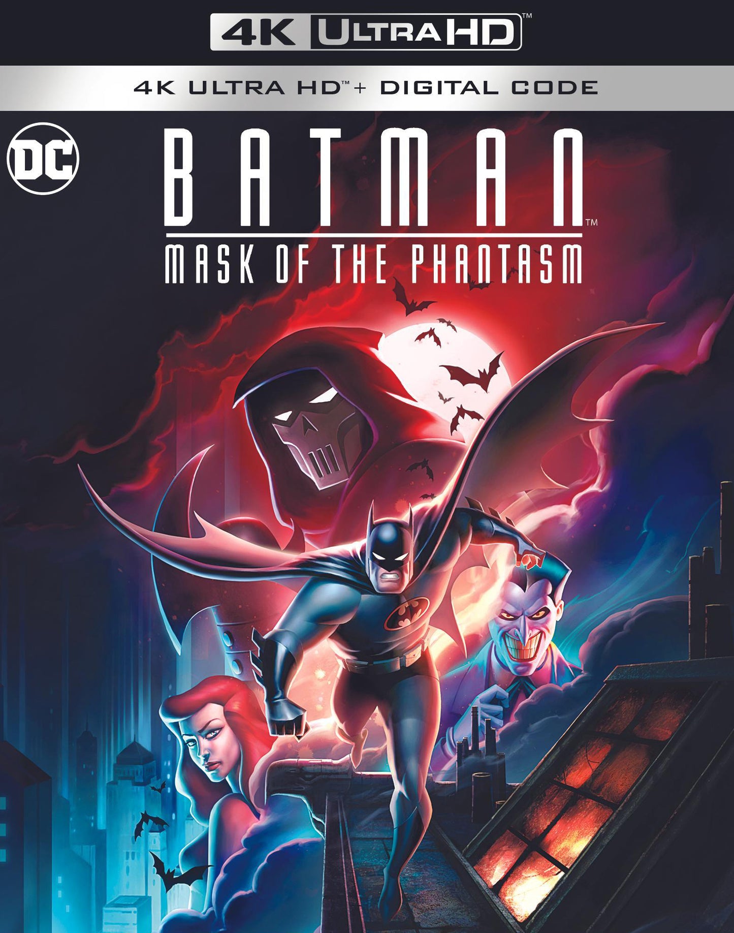 Batman: Mask of the Phantasm [Includes Digital Copy] [4K Ultra HD Blu-ray] cover art