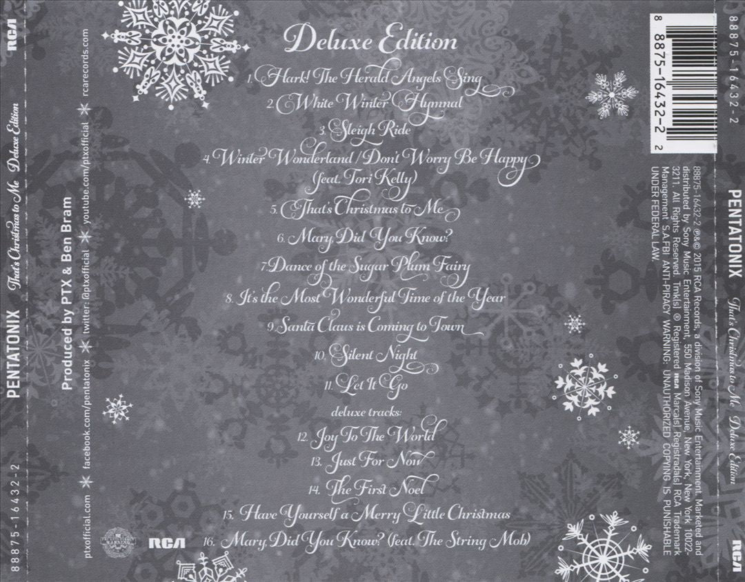 That's Christmas to Me [Deluxe Edition] cover art