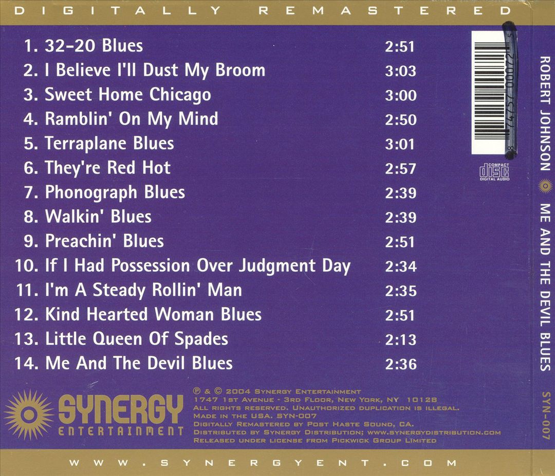 Me and the Devil Blues [Synergy] cover art