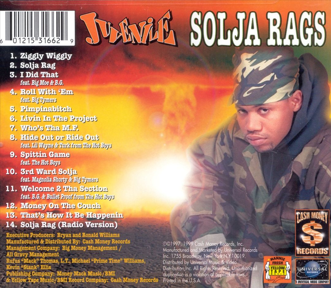 Solja Rags cover art