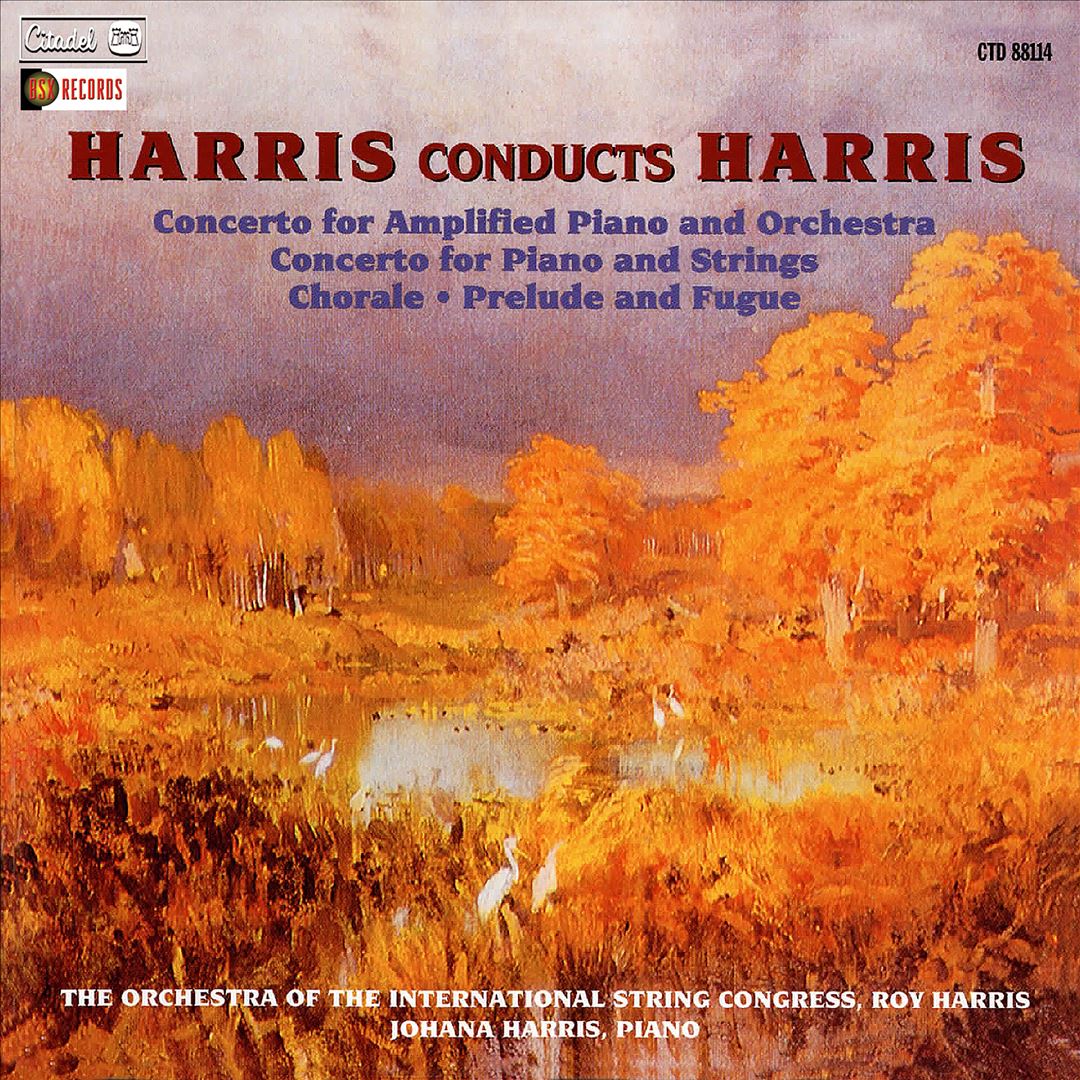 Harris Conducts Harris cover art