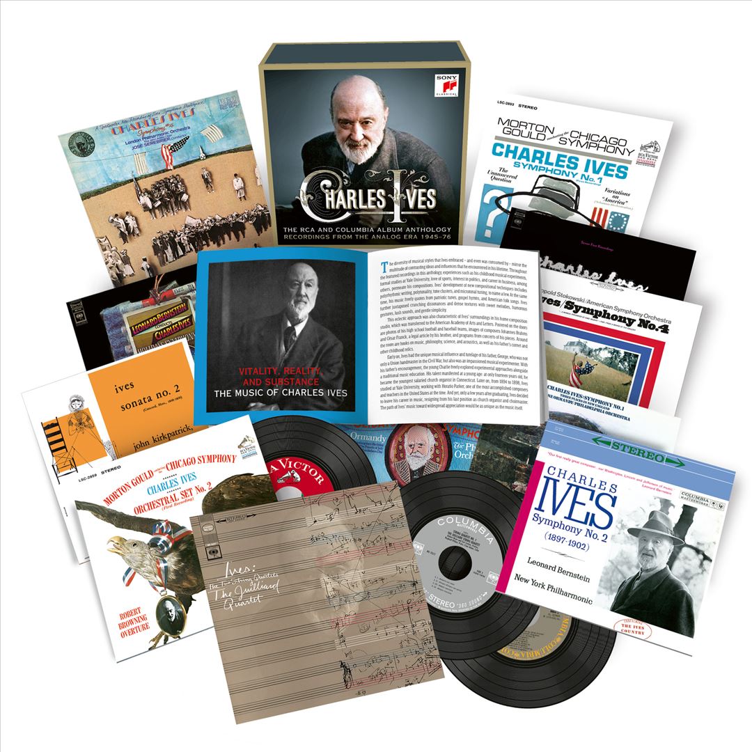 Charles Ives: The RCA and Columbia Album Anthology cover art