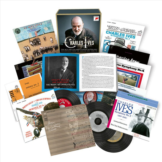 Charles Ives: The RCA and Columbia Album Anthology cover art