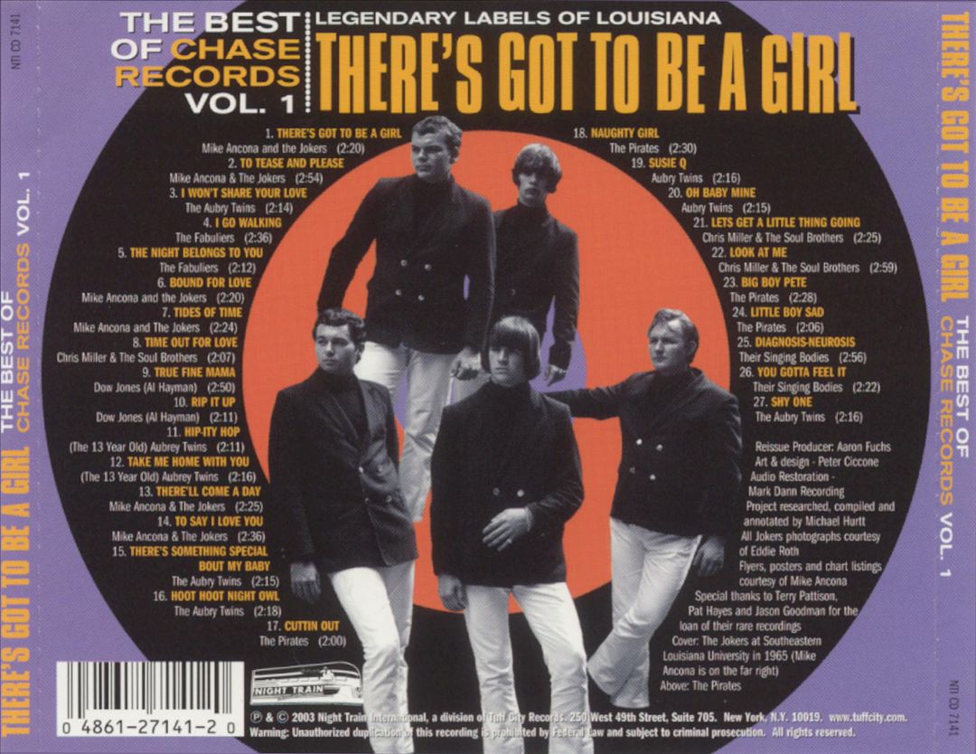 There's Got to Be a Girl: The Best of Chase Records cover art