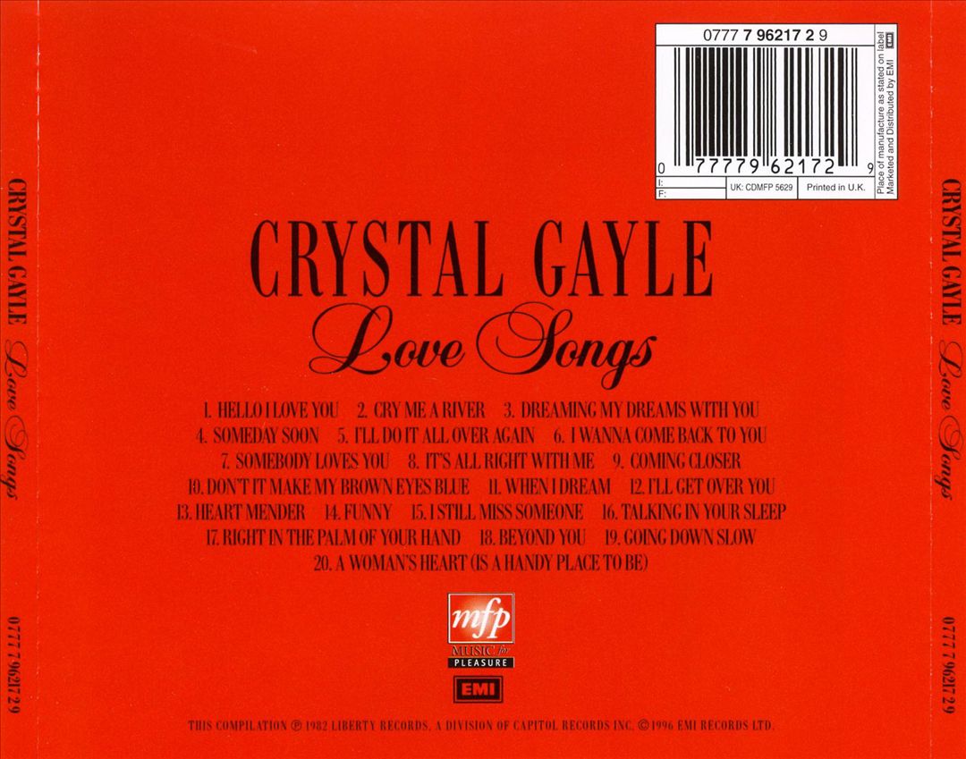 20 Love Songs cover art