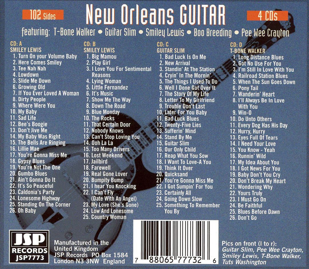 New Orleans Guitar cover art
