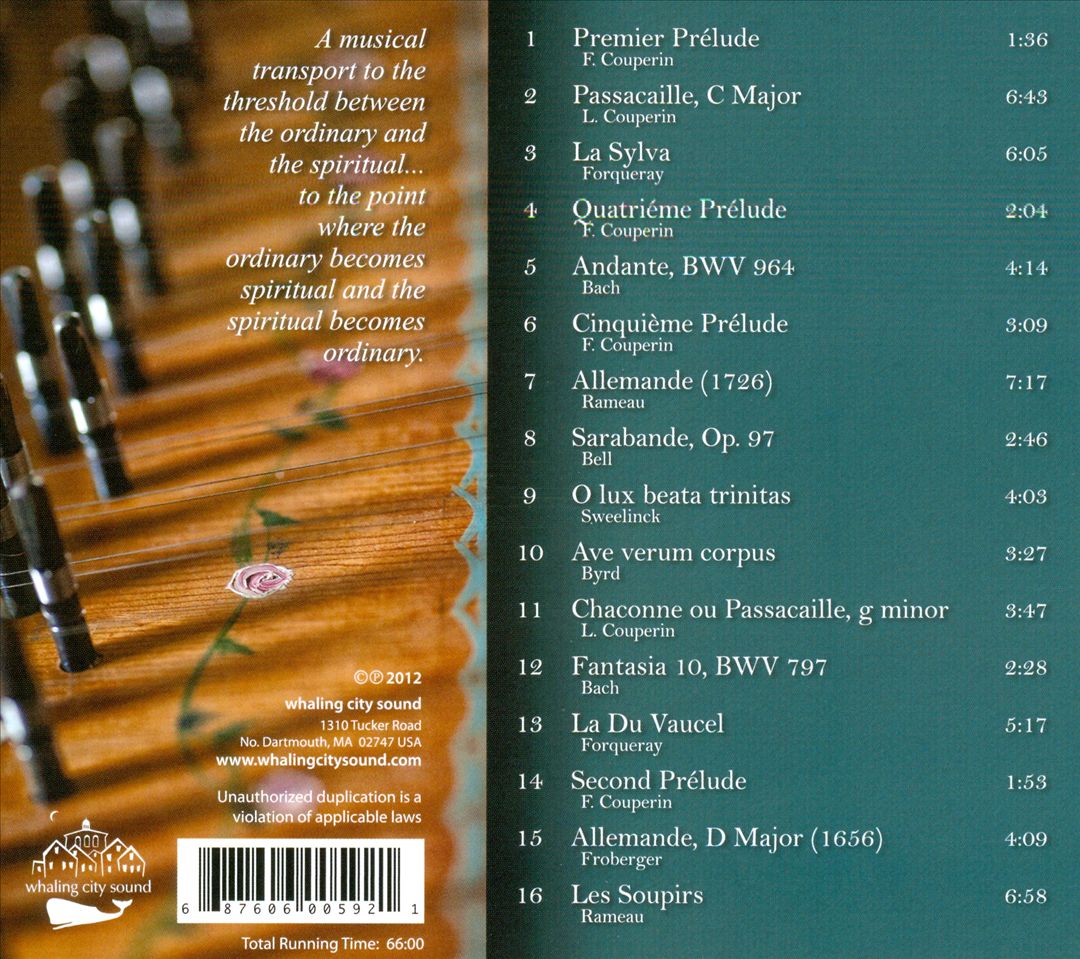 Harpsichord Music for a Thin Place cover art
