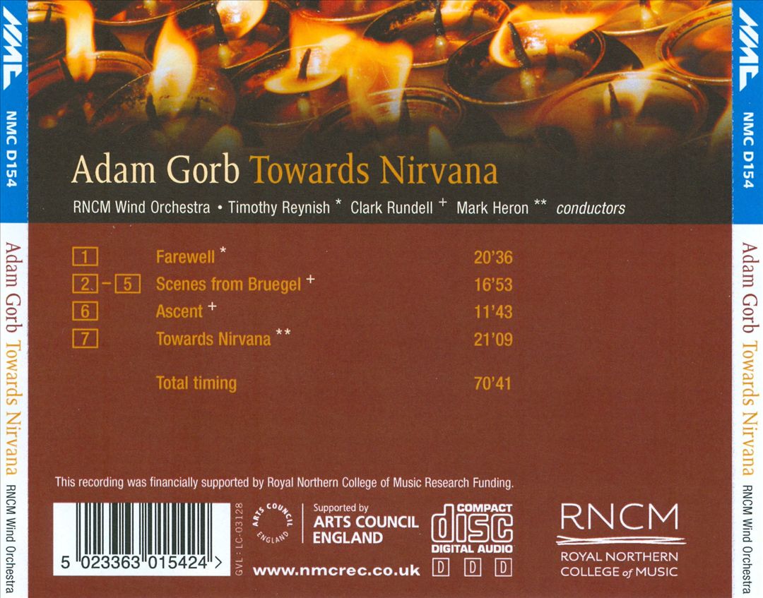 Adam Gorb: Towards Nirvana cover art