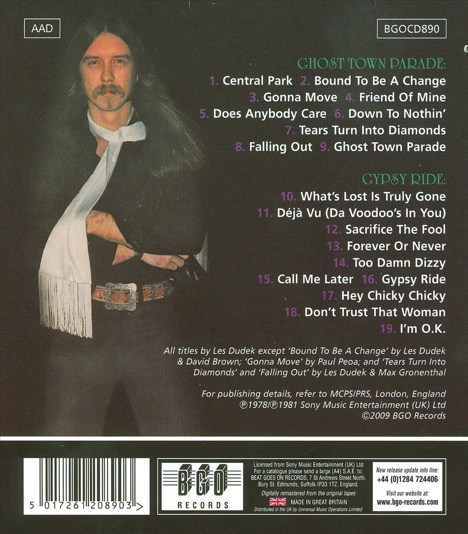 Ghost Town Parade/Gypsy Ride cover art