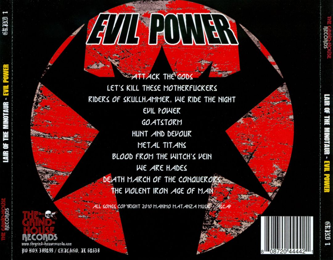 Evil Power cover art