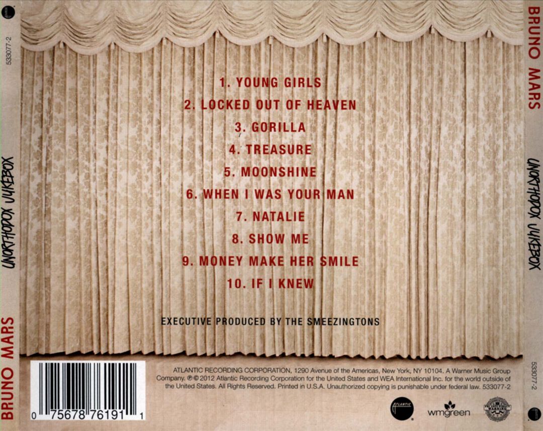 Unorthodox Jukebox [Clean] cover art