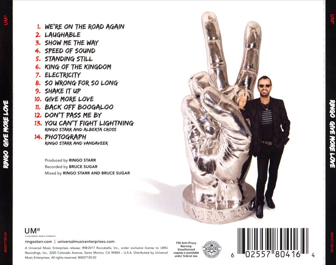 Give More Love cover art