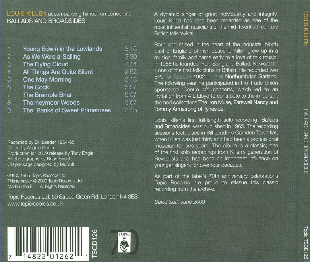 Ballads and Broadsides cover art