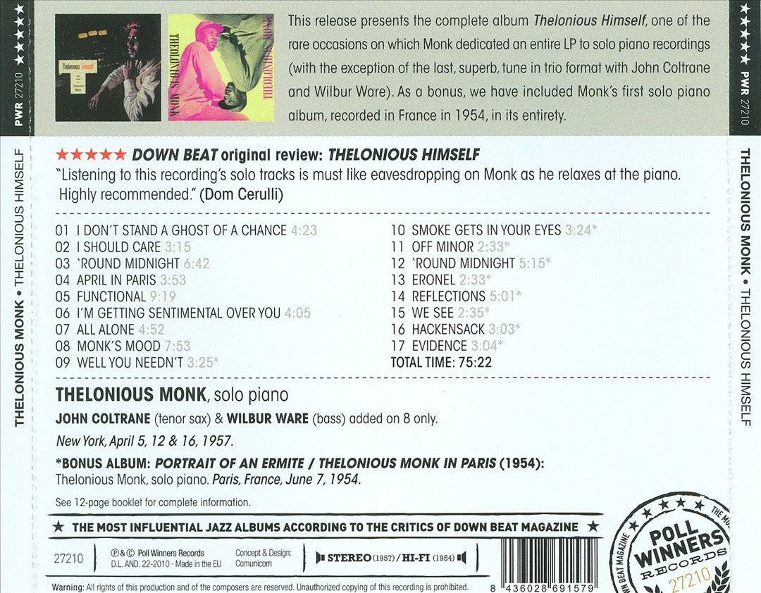 Thelonious Himself cover art