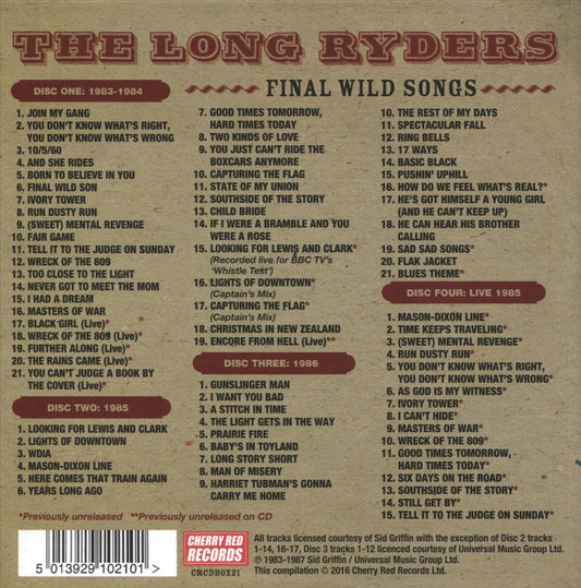 Final Wild Songs cover art