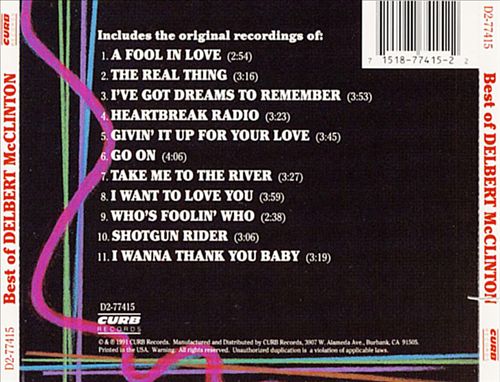 Best of Delbert McClinton cover art