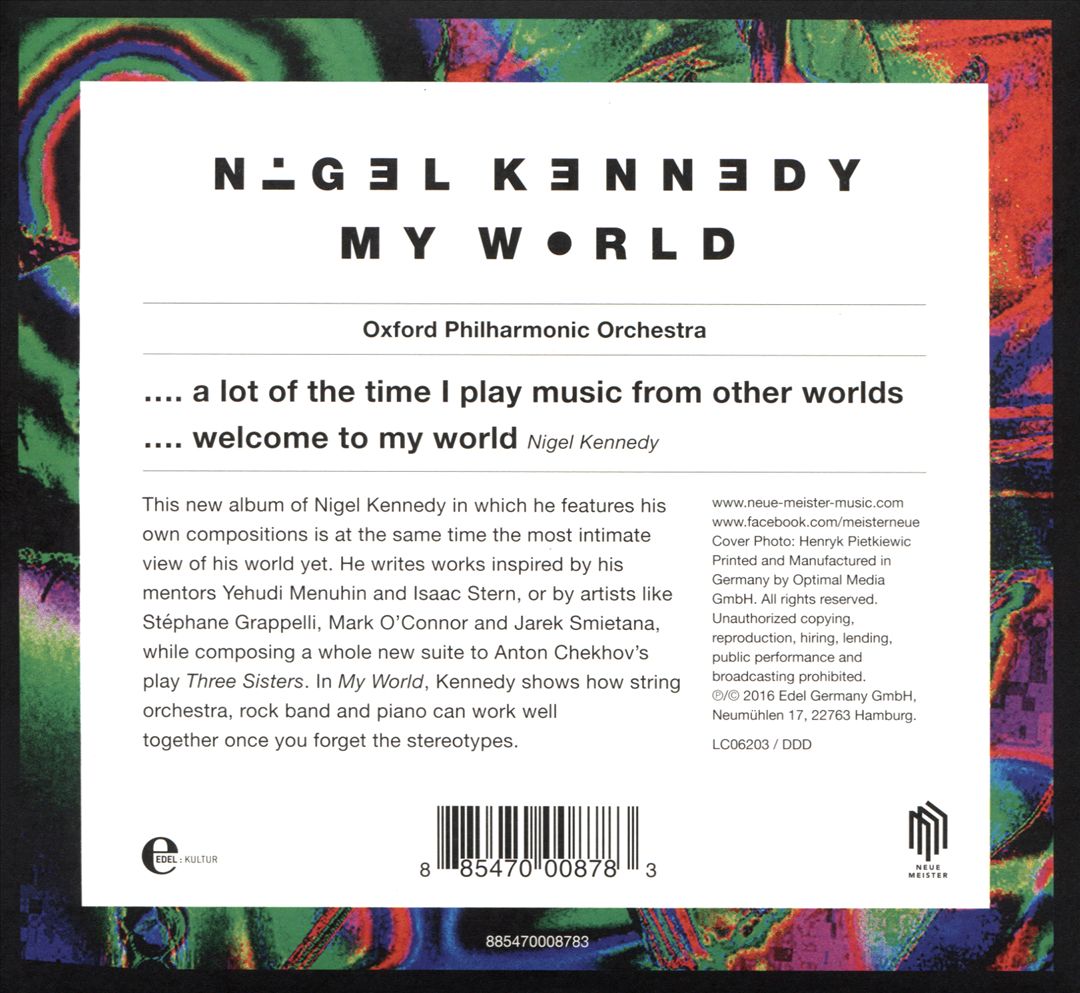 My World cover art
