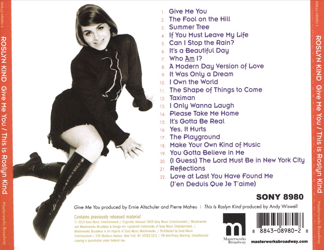 Give Me You/This Is Roslyn Kind cover art