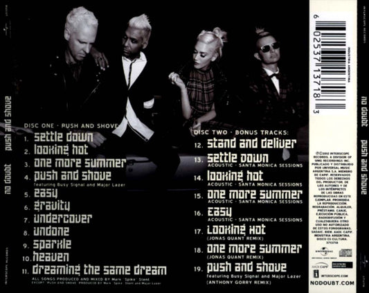 Push & Shove [Bonus CD] cover art