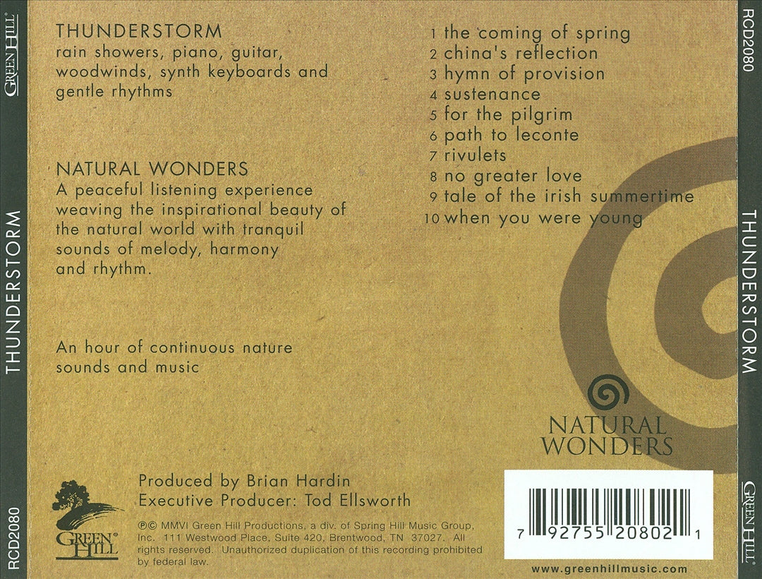 Thunderstorm cover art