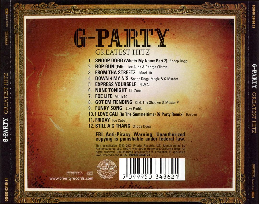 G-Party [Circuit City Exclusive] cover art