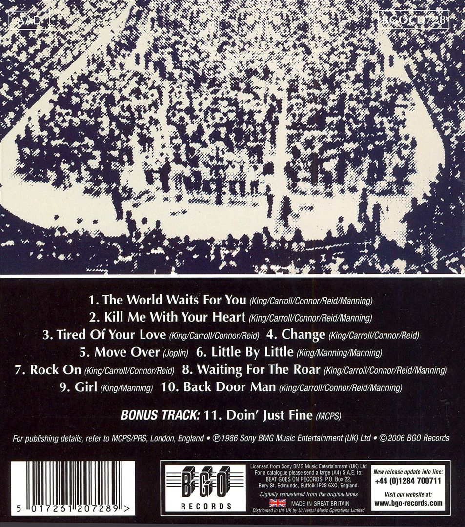 Waiting for the Roar [UK Bonus Track] cover art