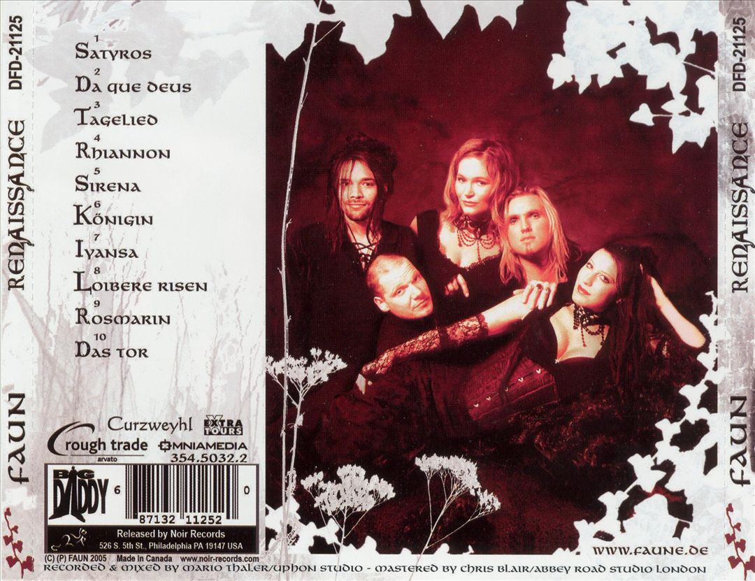 Renaissance cover art