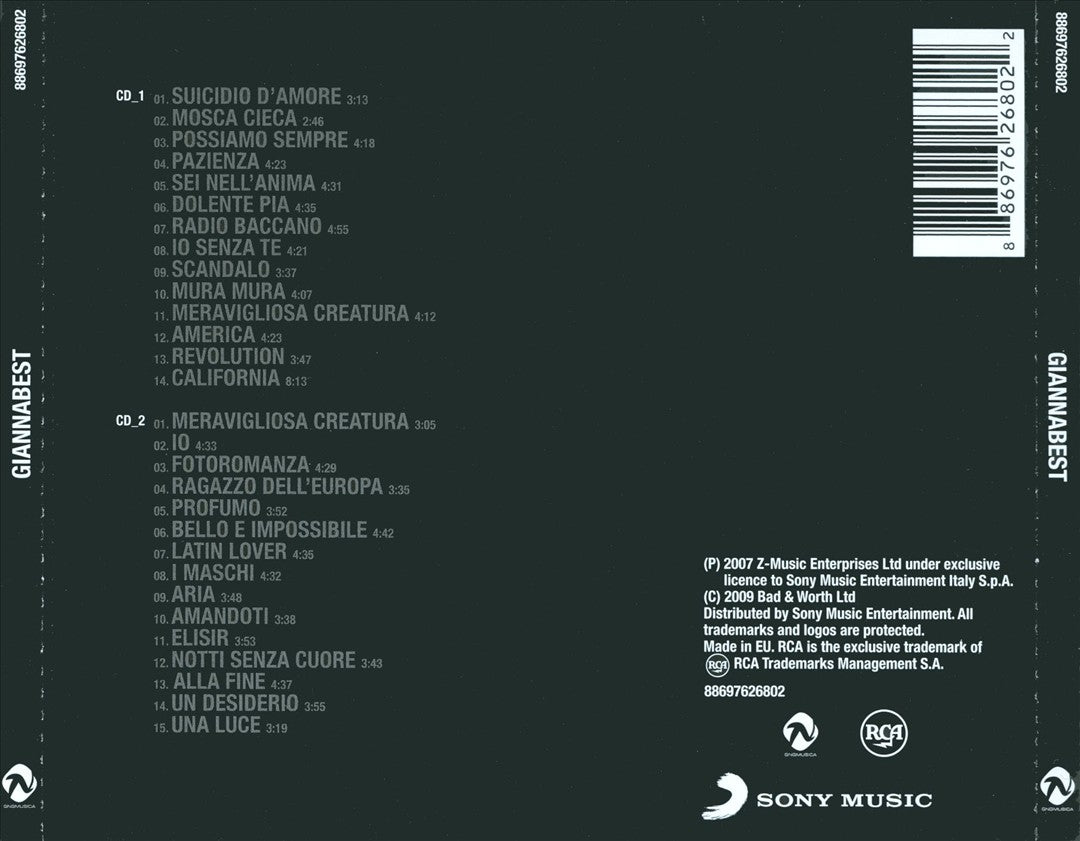Gianna Best cover art