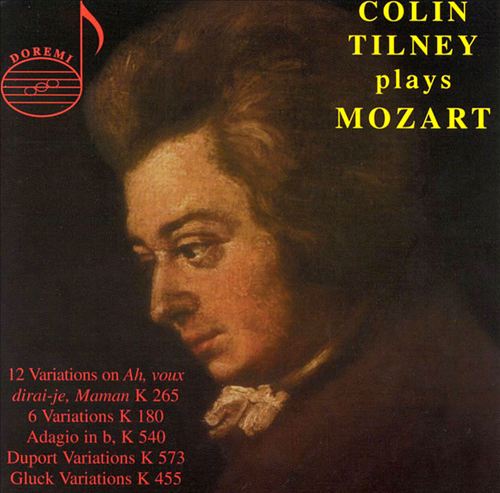 Colin Tilney Plays Mozart cover art