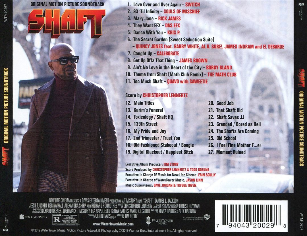 Shaft [2019] [Original Motion Picture Soundtrack] cover art