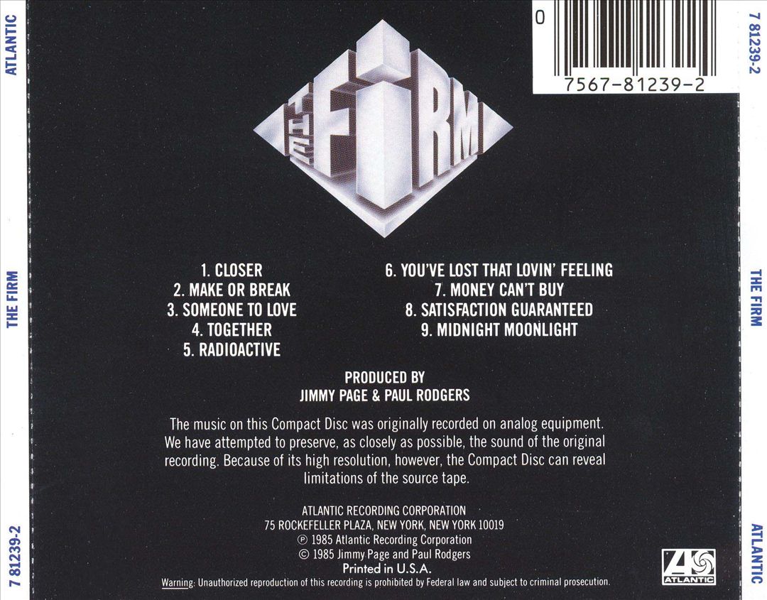 Firm cover art