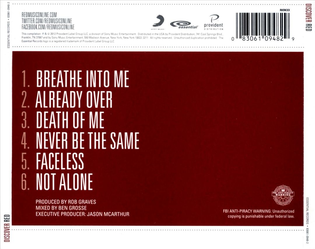 Discover Red [EP] cover art