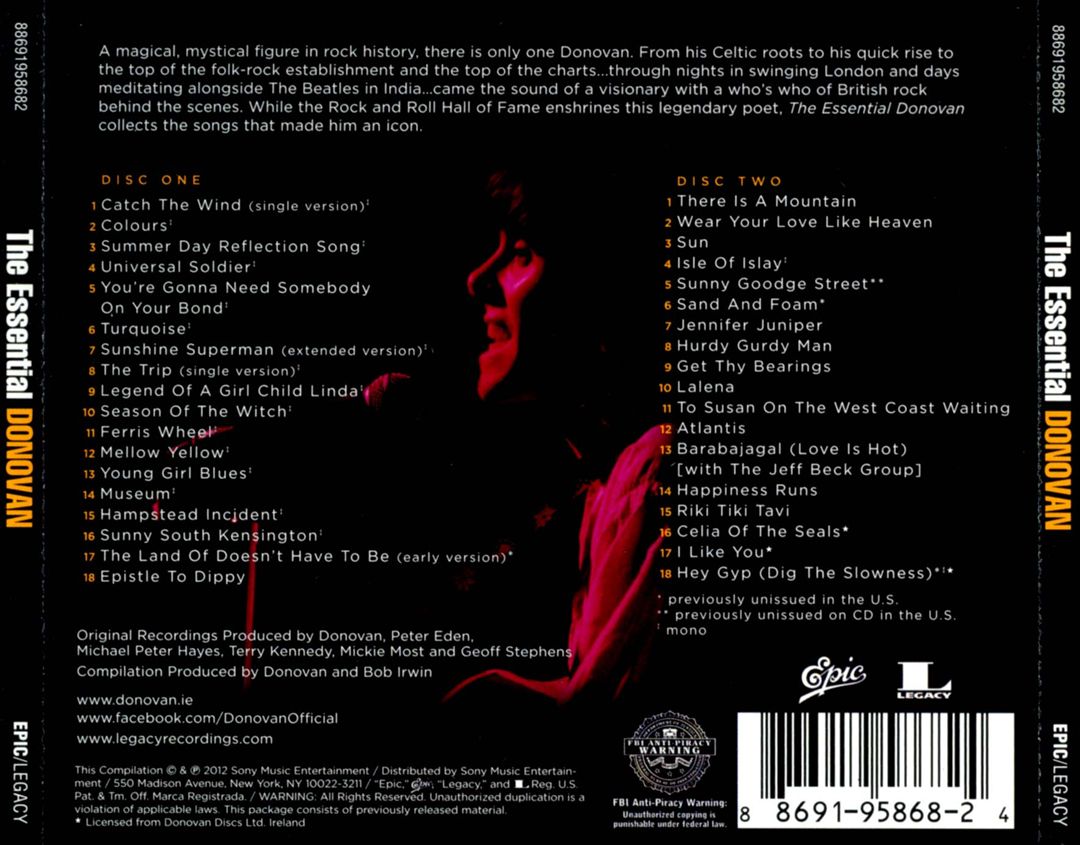 Essential Donovan [2012] cover art