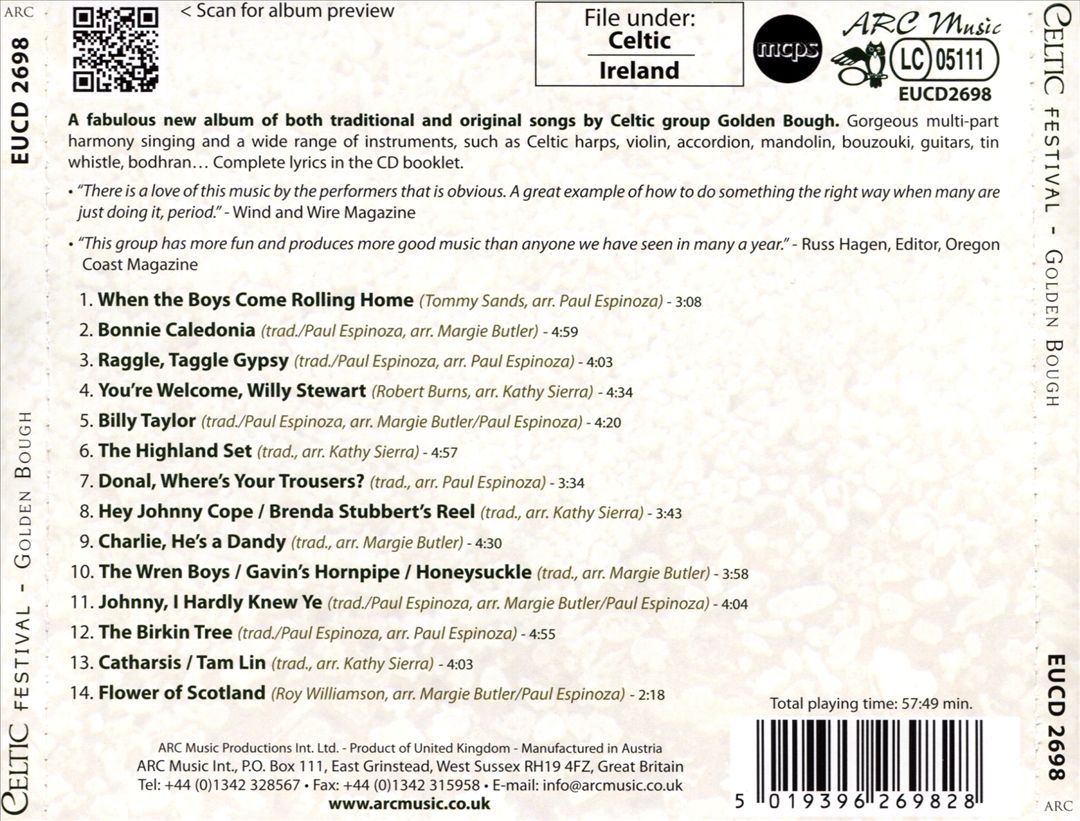 Celtic Festival cover art