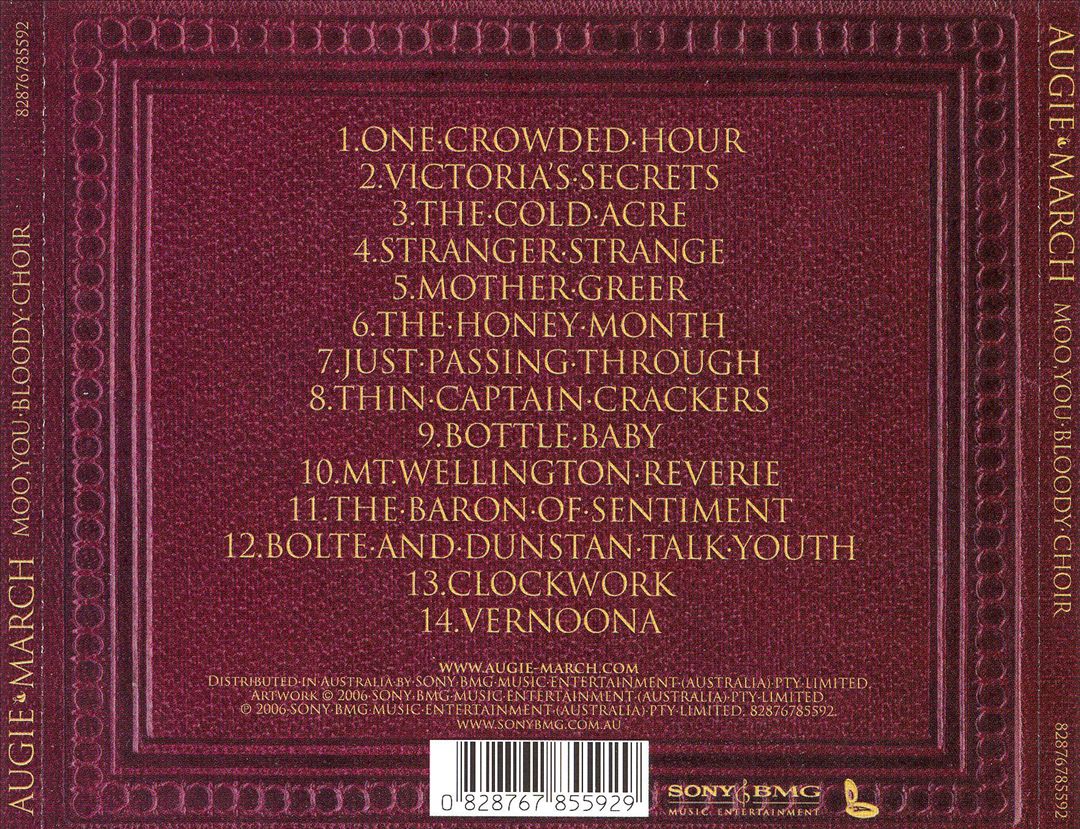 Moo, You Bloody Choir cover art