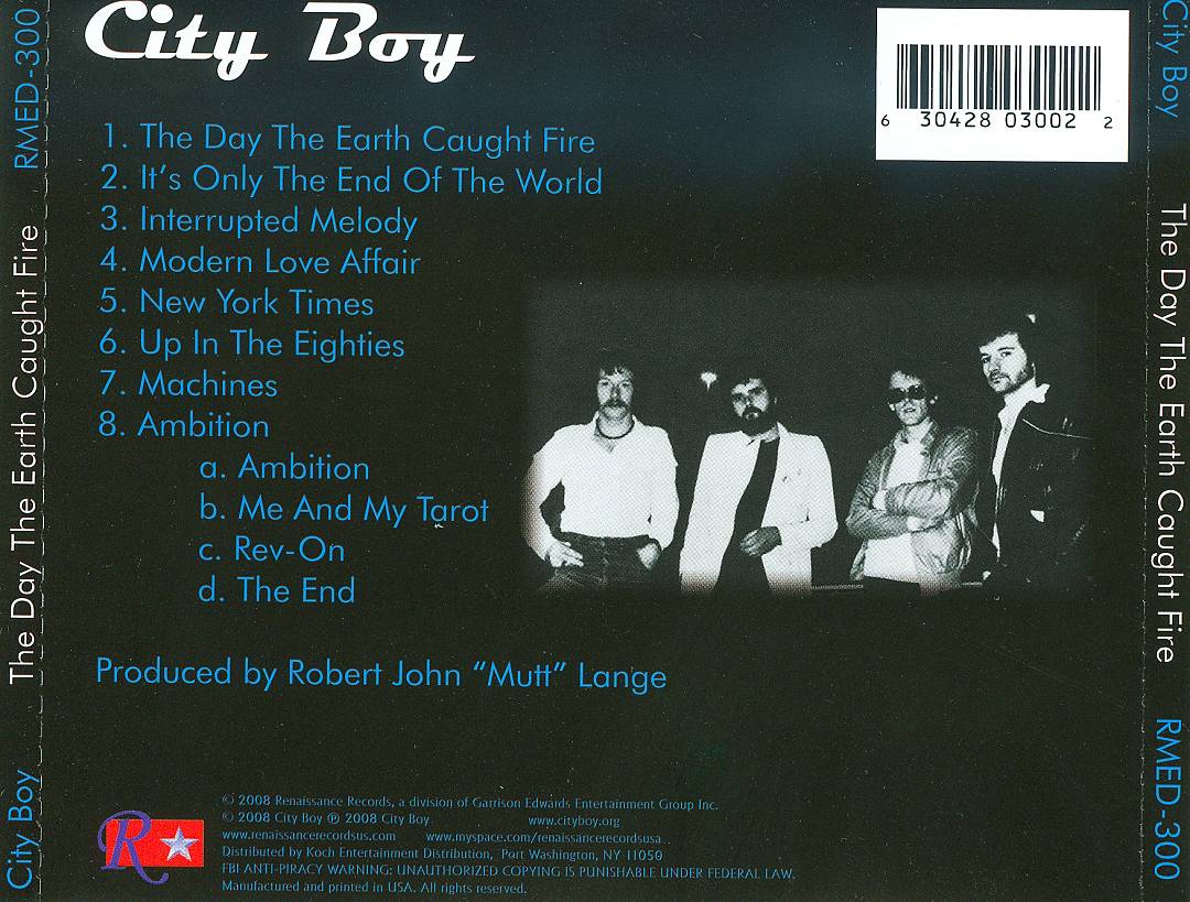 Day the Earth Caught Fire cover art