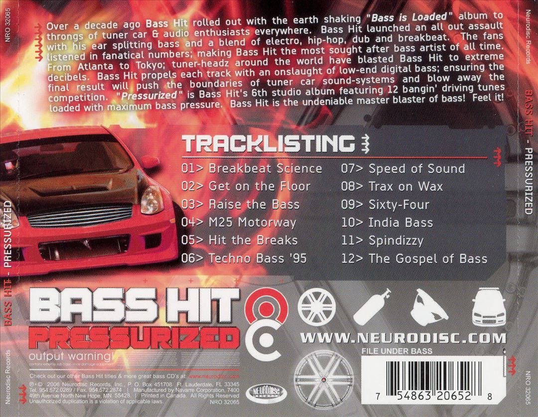 Pressurized cover art