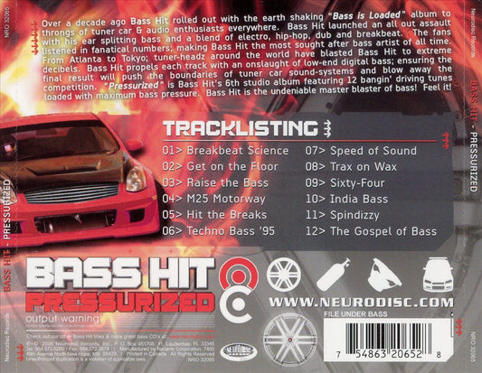 Pressurized cover art